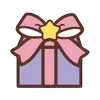 Telegram emojisi «little twin stars ♡ by sanrio (line)» 🎁
