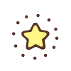 Telegram emojisi «little twin stars ♡ by sanrio (line)» 🌟