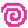 #15 pink gyaru emoji 🌀