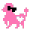 #15 pink gyaru emoji 🐩