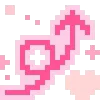 #15 pink gyaru emoji ⤴️