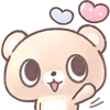 Telegram emoji lovely bears ♡