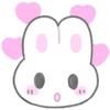 usapoppo bunny ♡  emoji 🥰