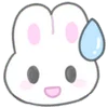 Эмодзи Telegram «usapoppo bunny ♡» 😅