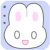 Емодзі Telegram «usapoppo bunny ♡» 🫥