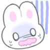 usapoppo bunny ♡ emoji 😱
