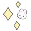 usapoppo bunny ♡ emoji ✨