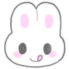 Эмодзи Telegram «usapoppo bunny ♡» 😋