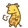 cute giraffe emoji 😮‍💨
