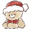Емодзі Telegram «teddys christmas» 🎅