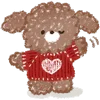 Эмодзи Telegram «teddys christmas» 👋