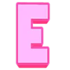 Розовый шрифт emoji 🟣