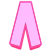 Емодзі Розовый шрифт 😚