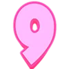 Telegram emoji «Розовый шрифт» 😳