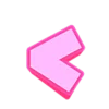 Емодзі Розовый шрифт 😔