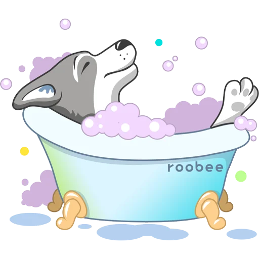 Telegram Sticker «Roobee» 🛁