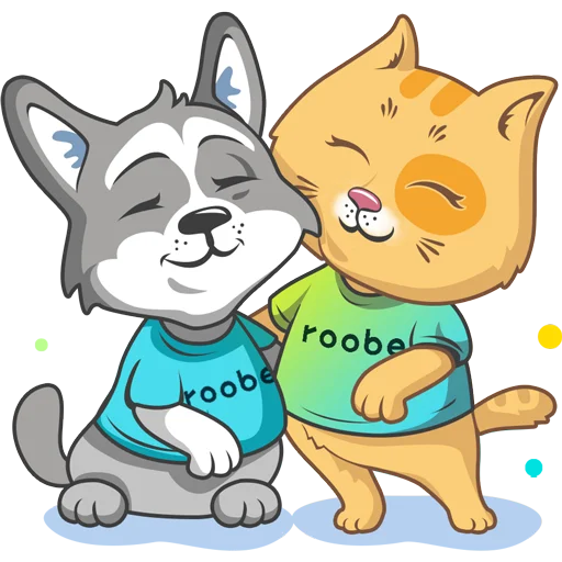 Telegram Sticker «Roobee» 🤝