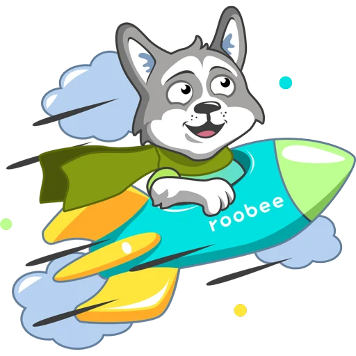 Telegram Sticker «Roobee» 🚀