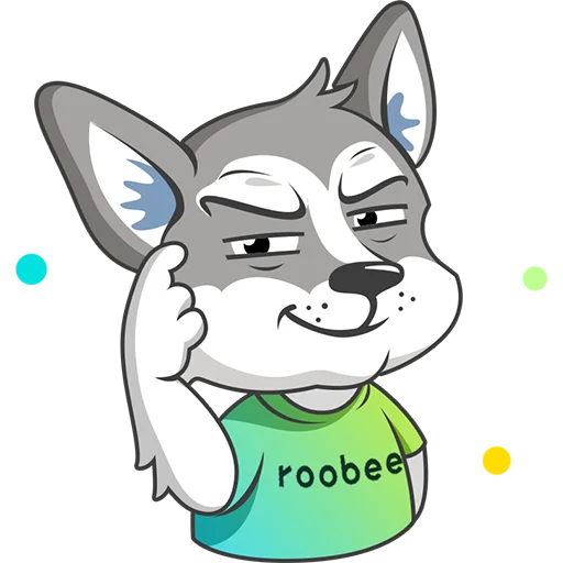 Telegram Sticker «Roobee» 🤔