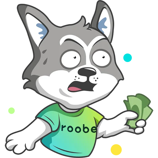 Telegram Sticker «Roobee» 🤑