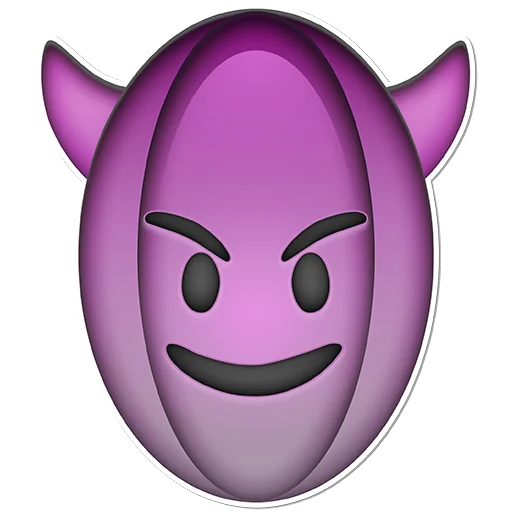 Rugby Emoji emoji 😈