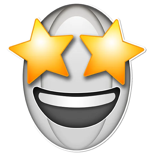 Rugby Emoji emoji 🤩