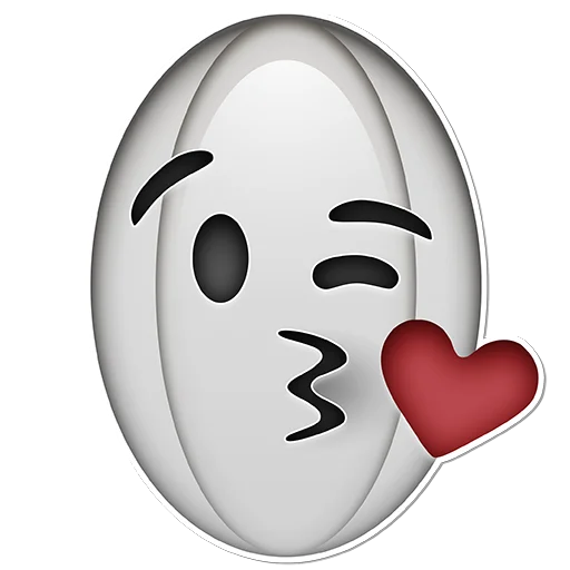 Rugby Emoji emoji 😘
