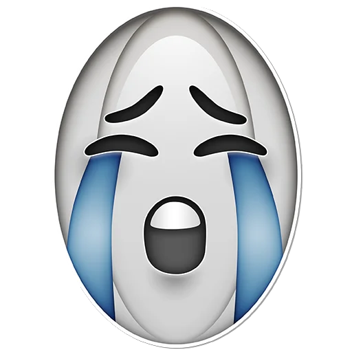 Стікер Telegram «Rugby Emoji» 😭