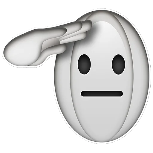 Стікер Telegram «Rugby Emoji» 🫡