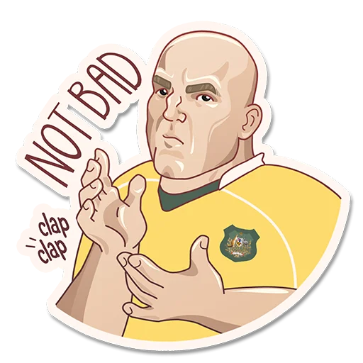 Telegram Sticker «Rugby Stars» 👏