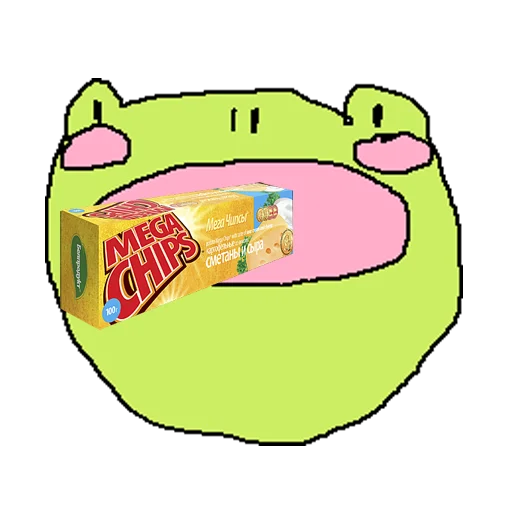 cursed frog Runta!! (runtadesu) emoji 🍟