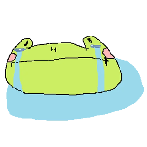 cursed frog Runta!! (runtadesu) emoji 😭