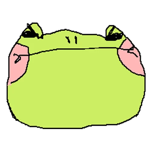 Емодзі cursed frog Runta!! (runtadesu) 😕