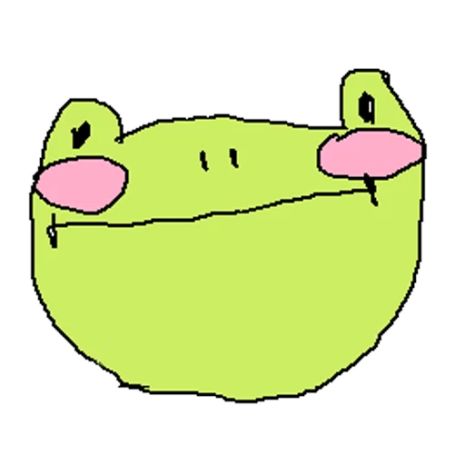 Telegram Sticker «cursed frog Runta!! (runtadesu)» 😐
