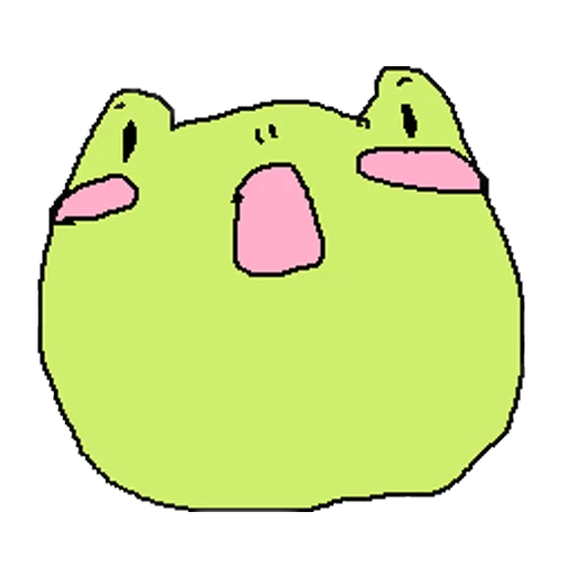 cursed frog Runta!! (runtadesu) emoji 😯