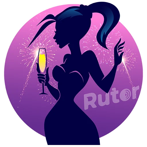 RUTOR girl stiker 🥂