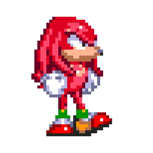 Sonic 3 & Knuckes - Knuckles sticker 😒