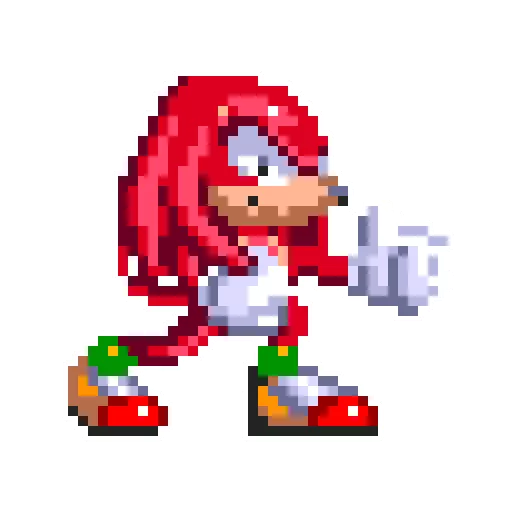 Sonic 3 & Knuckes - Knuckles sticker 😏
