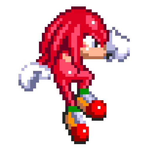 Sonic 3 & Knuckes - Knuckles emoji 😶