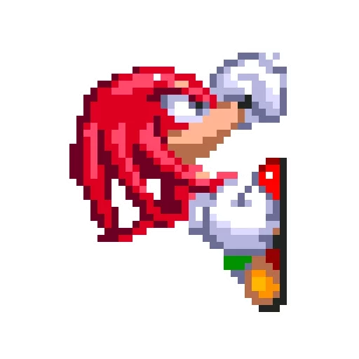 Sonic 3 & Knuckes - Knuckles sticker 👊