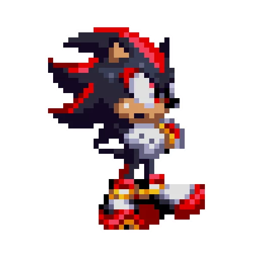 Telegram stiker «Sonic 3 & Knuckles - Shadow» 😒
