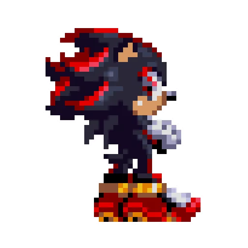 Sonic 3 & Knuckles - Shadow stiker 😒