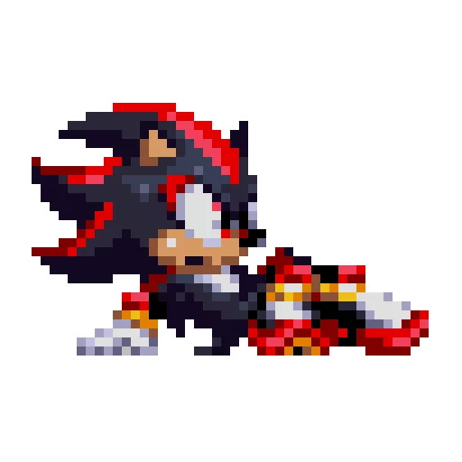 Sonic 3 & Knuckles - Shadow sticker 😐