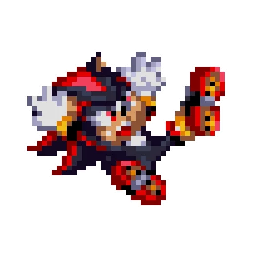 Sonic 3 & Knuckles - Shadow stiker 😨