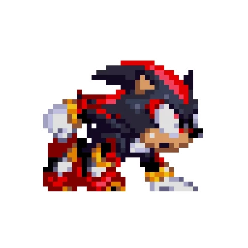 Sonic 3 & Knuckles - Shadow sticker 😠