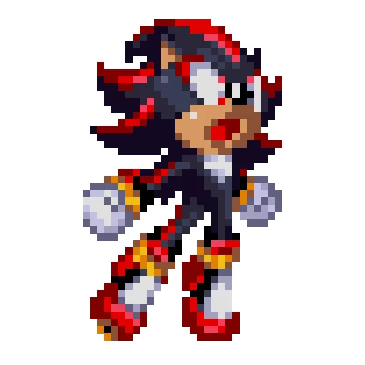Стікер Telegram «Sonic 3 & Knuckles - Shadow» 😠