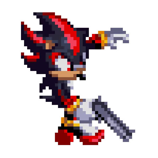 Sonic 3 & Knuckles - Shadow stiker 🔫