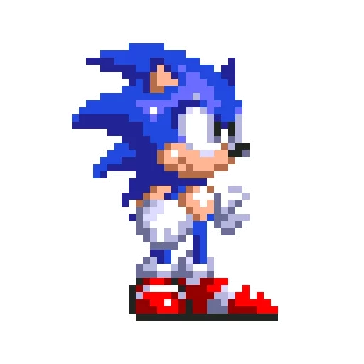 Sonic 3 and Knuckles Sonic sticker 🙂