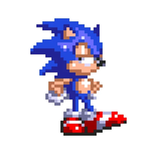 Telegram stiker «Sonic 3 and Knuckles Sonic» 😒