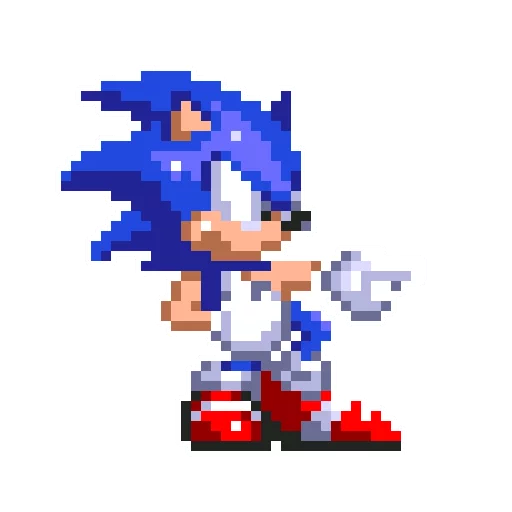 Sonic 3 and Knuckles Sonic stiker 👉